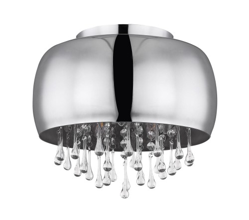 GLOBO NOWOCZESNA LAMPA SUFITOWA Z KRYSZTAŁAMI KALLA 15809D CHROM