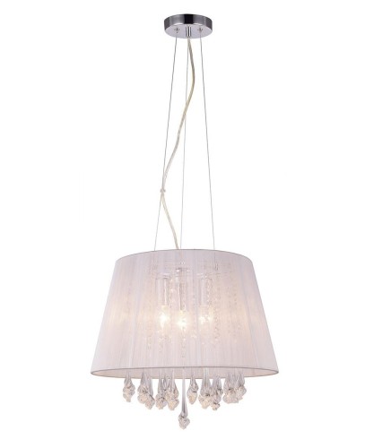 ITALUX ŻYRANDOL Z KRYSZTAŁKAMI 3xE14 ISLA MDM1869-3 WHITE