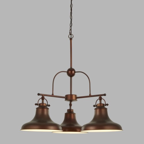 S-LIGHT INDUSTRIALNA LAMPA WISZĄCA ŻYRANDOL FISHERMAN 31-83BZ ANTYCZNY BRĄZ