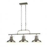 S-LIGHT INDUSTRIALNA LAMPA WISZĄCA ŻYRANDOL FISHERMAN 31-93SS SATIN SILVER