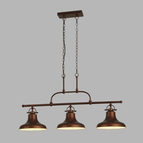 S-LIGHT INDUSTRIALNA LAMPA WISZĄCA ŻYRANDOL FISHERMAN 31-93BZ ANTYCZNY BRĄZ