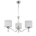 JUPITER STYLOWY ŻYRANDOL ABAŻUROWY Z KRYSZTAŁAMI JULIA 2 JU-3 CHROM