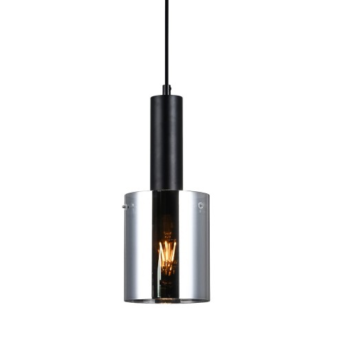 ITALUX NOWOCZESNA LAMPA WISZĄCA ZWIS LOFT SARDO PND-5581-1-BK+SG BLACK