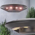 designerski kinkiet elewacyjny led szary czarny globo ip44.jpg