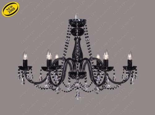 LPS GLASS ŻYRANDOL KRYSZTAŁOWY BLACK L11 809/06/01-A BLACK SPECIAL EDITION /dostępna 1szt/