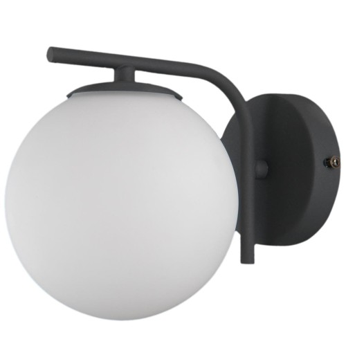 ITALUX NOWOCZESNY KINKIET RADDI WL-5510-1-BK BLACK
