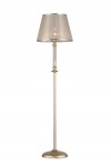 E-STAR STYLOWA LAMPA PODŁOGOWA Z ABAŻUREM AMBER 1F ITALIAN GOLD