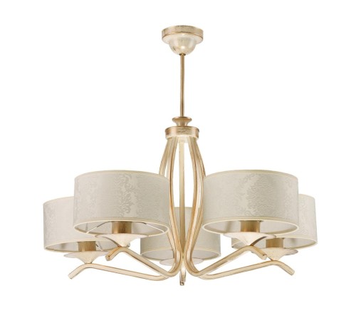 JUPITER STYLOWY ŻYRANDOL ABAŻUROWY KASZMIR 5 ECRIE /ostatnia sztuka/.