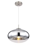 GLOBO NOWOCZESNA LAMPA WISZĄCA ANDREW 15445HC SILVER