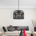 lampa wiszaca dekoracyjna do sypialni salonu pokoju czarna.jpg