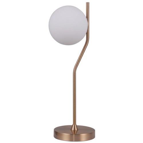ITALUX NOWOCZESNA LAMPKA NOCNA STOŁOWA CARIMI TB-3300-1-HBR GOLD