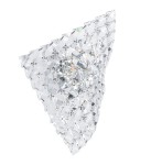 ITALUX NOWOCZESNY KINKIET KRYSZTAŁOWY SCARVE W0221-01S-F4AC CHROM
