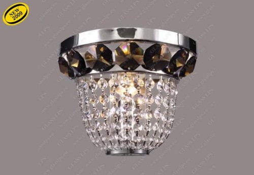 LPS GLASS KINKIET KRYSZTAŁOWY N25 166/01/6 SMOKE SPECIAL EDITION