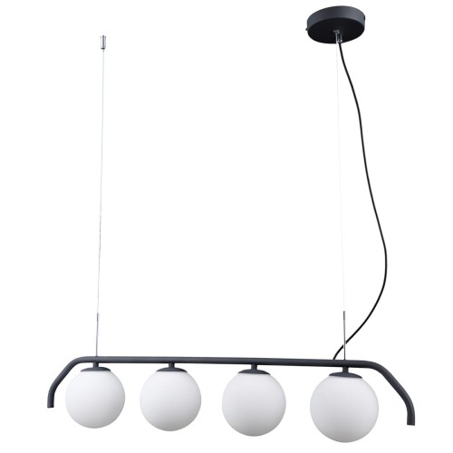 ITALUX NOWOCZESNY ŻYRANDOL CARIMI PND-3300-4-BK BLACK