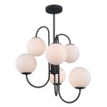 nowoczesny żyrandol lampa wisząca do salonu apartamentu biura restauracji czarny.jpg
