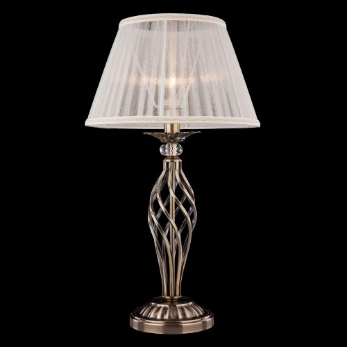 E-STAR LAMPA NOCNA Z ABAŻUREM IRIS 1T AB PATYNA