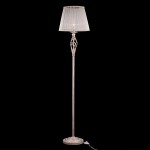 E-STAR LAMPA PODŁOGOWA Z ABAŻUREM IRIS 1F WH WHITE