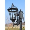 lampa ogrodowa latarnia parkowa stylowa retro czarna do parku ogrodu posesję.jpg