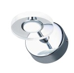 ITALUX NOWOCZESNY KINKIET REFLEKTOROWY LED IP21 HARMONY MB1225/1 CHROM