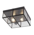 stylowy plafon lampa sufitowa do kuhcni łazienki korytarza czarny.jpg