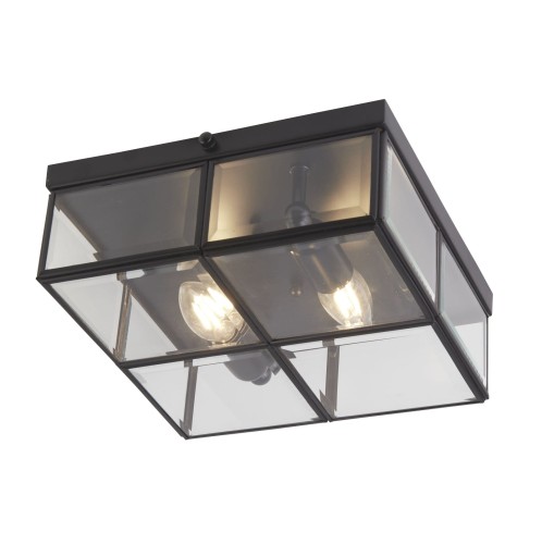 S-LIGHT PLAFONIERA SUFITOWA FLUSH 67-69BK BLACK