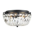  MARKSLOJD PLAFONIERA KRYSZTAŁOWA IP21 VASA 107587 BLACK