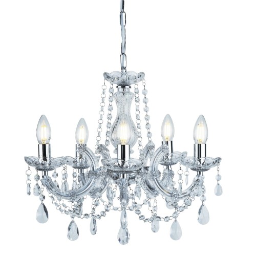 S-LIGHT ŻYRANDOL KRYSZTAŁOWY MARIA TERESA 399 CHROM