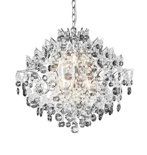 MARKSLOJD STYLOWY ŻYRANDOL KRYSZTAŁOWY HIDDEN GEM 6L DYMNY MULTICOLOR