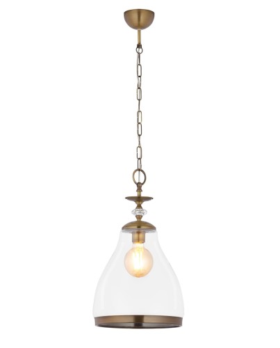 JUPITER LAMPA WISZĄCA LOFT ISLA IS 1T PATYNA CLEAR