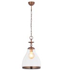 JUPITER LAMPA WISZĄCA LOFT ISLA IS 1T MIEDZIANY CLEAR