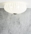 stylowa plafoniera lampa sufitowa do sypialni salonu pokoju mist markslojd biała.jpg