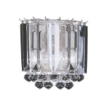 S-LIGHT NOWOCZESNY KINKIET KRYSZTAŁ ACRYLIC SIGNA 67-11-2 CHROM/CLEAR