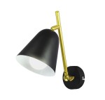 RABALUX LOFTOWY  INDUSTRIALNY KINKIET REFLEKTOROWY SPOT ALDER 5375 GOLD/BLACK