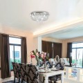 plafon kryształowy lampa sufitowa do sypialni hotelu rezydencji salonu chrom.jpg