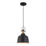 LUXERA INDUSTRIALNA LAMPA WISZĄCA LOFT FAMOSA 46302 BLACK