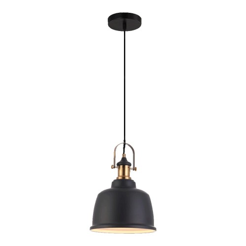 LUXERA INDUSTRIALNA LAMPA WISZĄCA LOFT FAMOSA 46302 BLACK