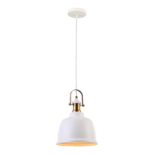 LUXERA INDUSTRIALNA LAMPA WISZĄCA LOFT FAMOSA 46303 WHITE