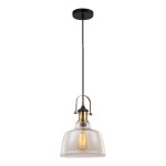 LUXERA INDUSTRIALNA LAMPA WISZĄCA LOFT FAMOSA 46304 COGNAC