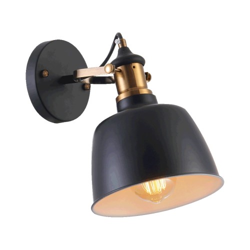 LUXERA INDUSTRIALNY KINKIET LOFT FAMOSA 46305 BLACK