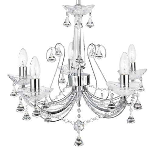  S-LIGHT ŻYRANDOL KRYSZTAŁOWY MARIA TERESA 13-95CC CHROM
