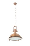 SINUS INDUSTRIALNA LAMPA WISZĄCA LOFT FISHERMAN MARINERO MIEDZIANA