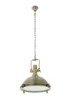 SINUS INDUSTRIALNA LAMPA WISZĄCA LOFT FISHERMAN MARINERO PATYNA