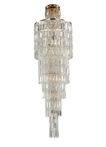 MAYTONI EKSKLUZYWNY ŻYRANDOL KRYSZTAŁOWY NIAGARA DIA003-PT50-G GOLD