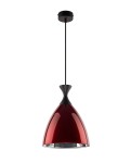 JUPITER NOWOCZESNA LAMPA WISZĄCA NERO NO-1CE RED