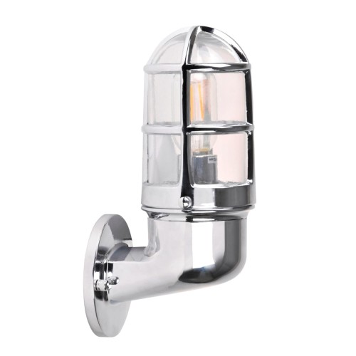 IL MIO INDUSTRIALNY KINKIET ŁAZIENKOWY LOFT IP44 CHROM