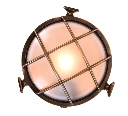 IL MIO MARYNISTYCZNY KINKIET PLAFON LOFT ZEWNĘTRZNY ELEWACYJNY IP65 MOSIĄDZ ANTYCZNY