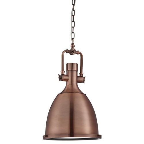 S-LIGHT INDUSTRIALNA LAMPA WISZĄCA TYPU LOFT 14-11 ANTIQUE COOPER