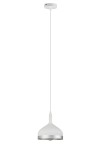 RABALUX LAMPA WISZĄCA ZWIESZAKOWA KEVIN 2709 WHITE/SILVER