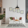 lampa zwis loft do kuchni jadalni loftu  nad stół bar czarno złoty.jpg