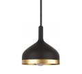 czarno złota lampa wiszaca do kuchni jadalni salonu nad stół barek.jpg